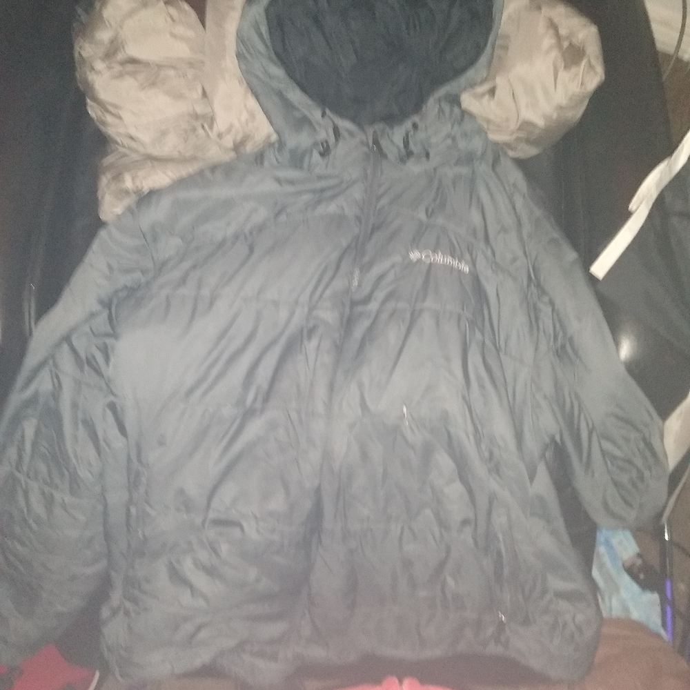 Hooded Columbia jacket